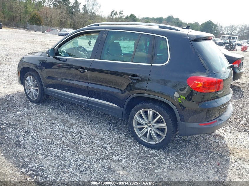 2012 VOLKSWAGEN TIGUAN VIN: WVGAV7AX3CW597118