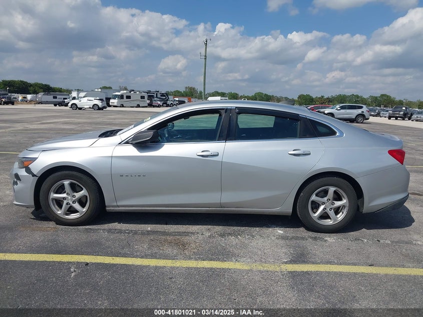 2017 Chevrolet Malibu Ls VIN: 1G1ZB5ST6HF229371 Lot: 41801021