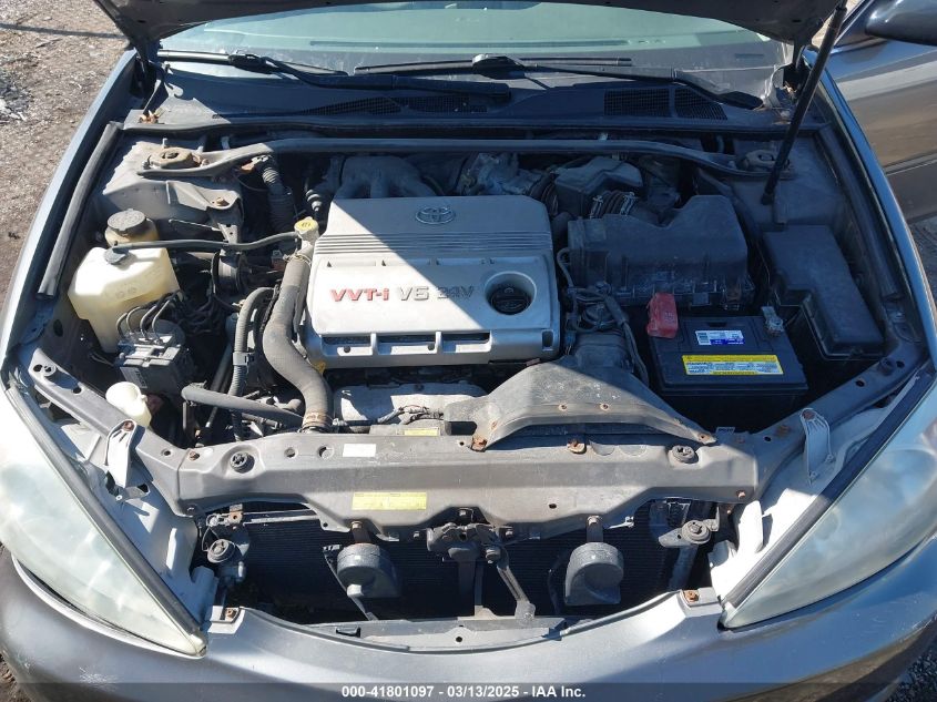 2004 Toyota Camry Le V6 VIN: 4T1BF32K24U574956 Lot: 41801097