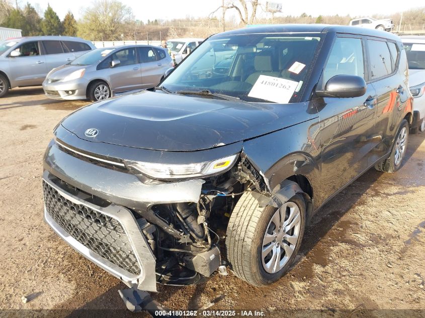 2020 Kia Soul Lx VIN: KNDJ23AU4L7722455 Lot: 41801262