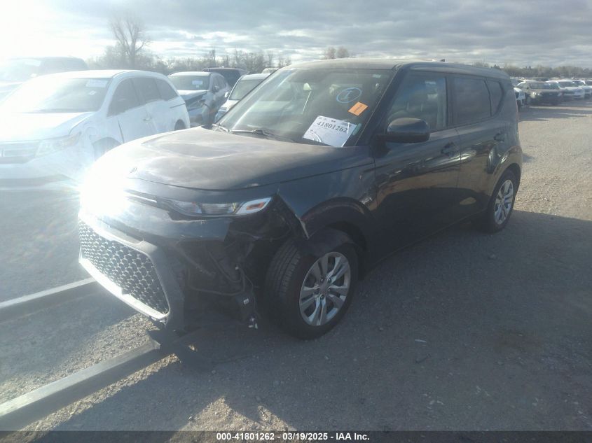 2020 Kia Soul Lx VIN: KNDJ23AU4L7722455 Lot: 41801262