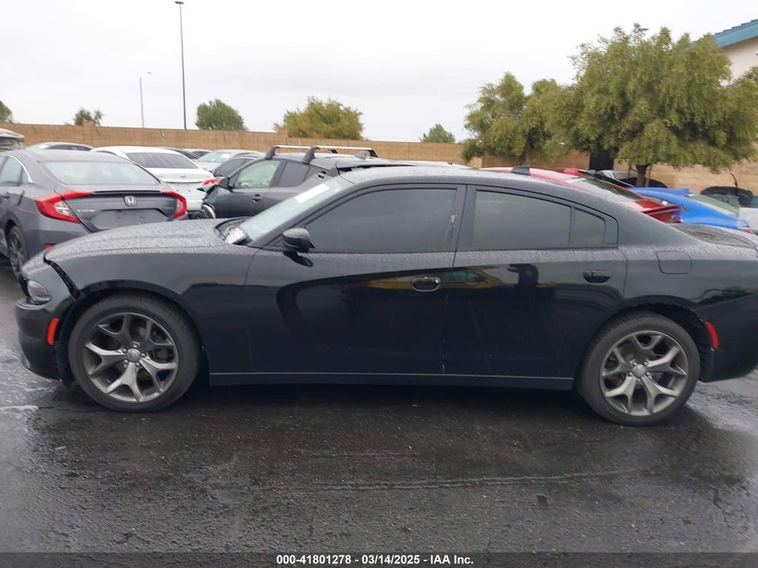 2015 Dodge Charger Sxt VIN: 2C3CDXHG9FH852318 Lot: 41801278