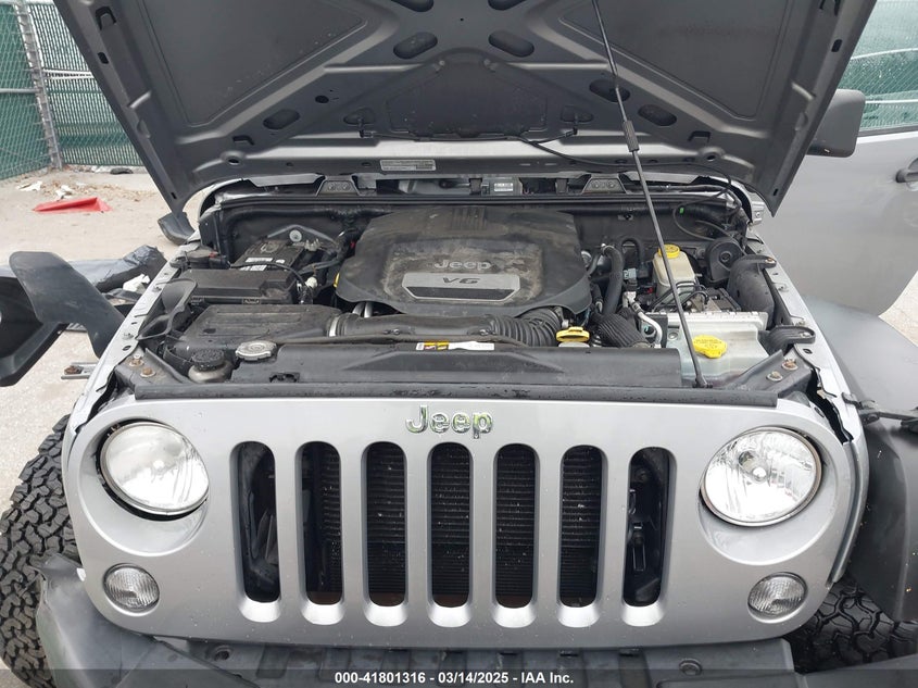 2014 JEEP WRANGLER / VIN: 1C4AJWAG4EL270693