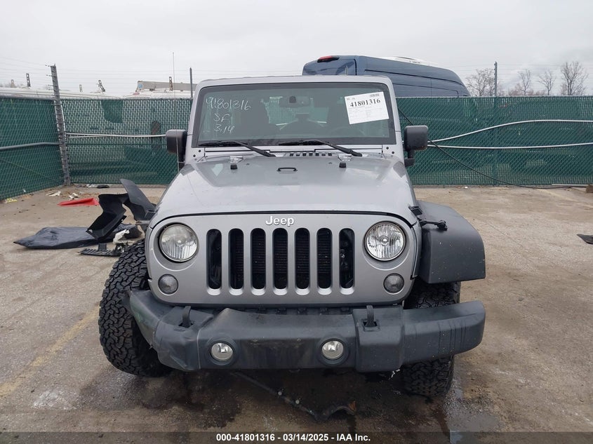 2014 JEEP WRANGLER / VIN: 1C4AJWAG4EL270693