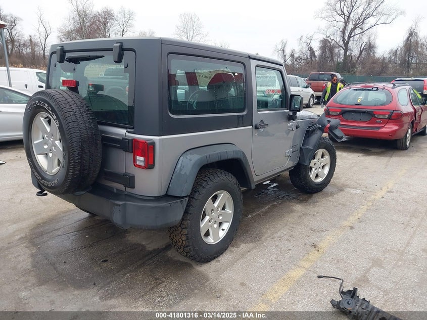 2014 JEEP WRANGLER / VIN: 1C4AJWAG4EL270693