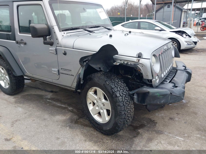 2014 JEEP WRANGLER / VIN: 1C4AJWAG4EL270693