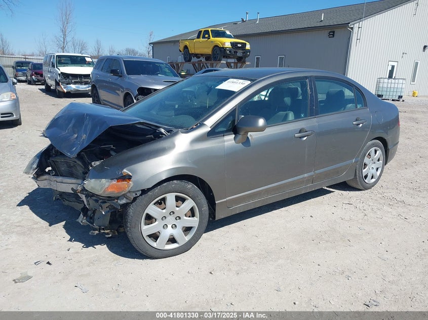 2006 HONDA CIVIC VIN: 1HGFA16596L049500