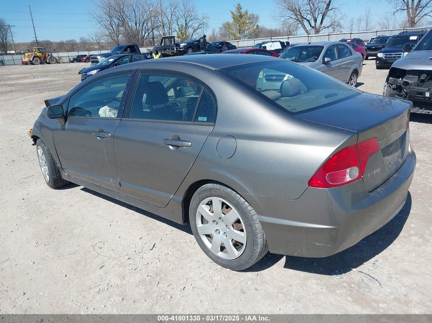 2006 HONDA CIVIC VIN: 1HGFA16596L049500