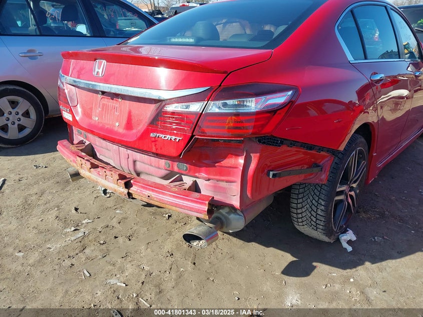 2016 HONDA ACCORD VIN: 1HGCR2F57GA030622