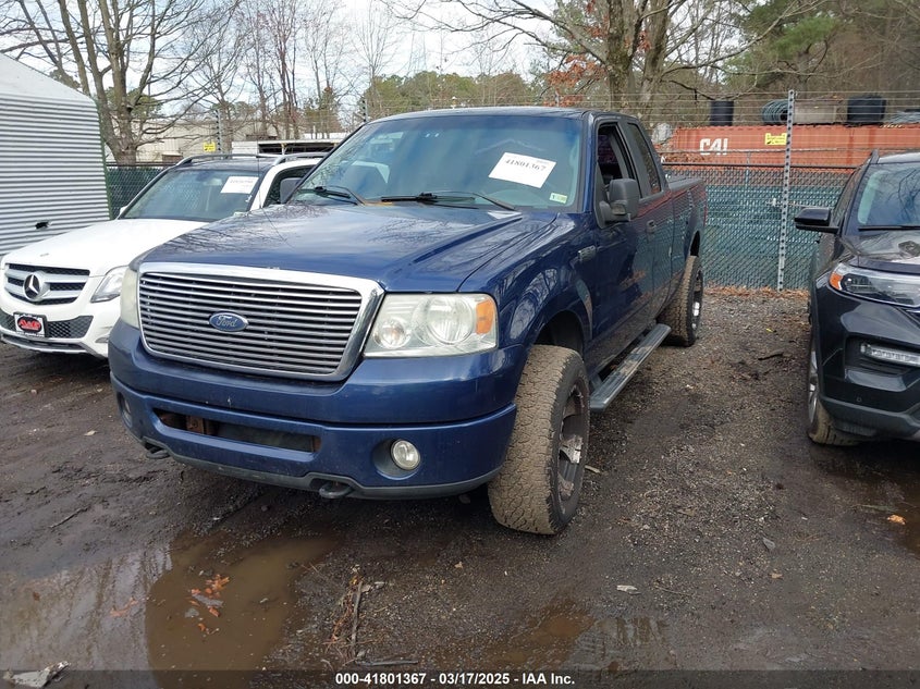 2008 FORD F-150 VIN: 1FTRX14W68FA81361