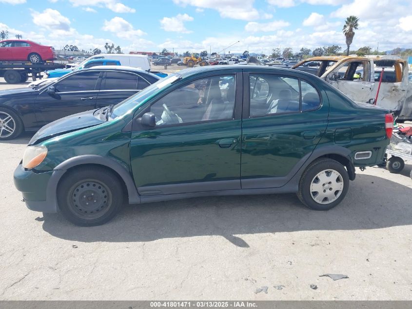 2000 Toyota Echo VIN: JTDBT1239Y0088930 Lot: 41801471