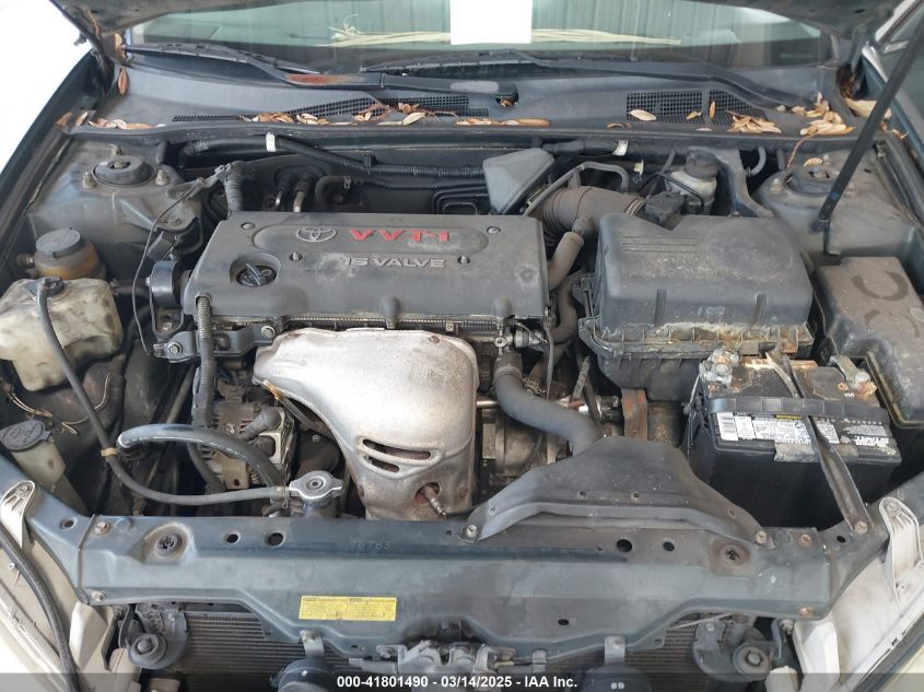 2002 Toyota Camry Le VIN: 4T1BE32K62U547016 Lot: 41801490