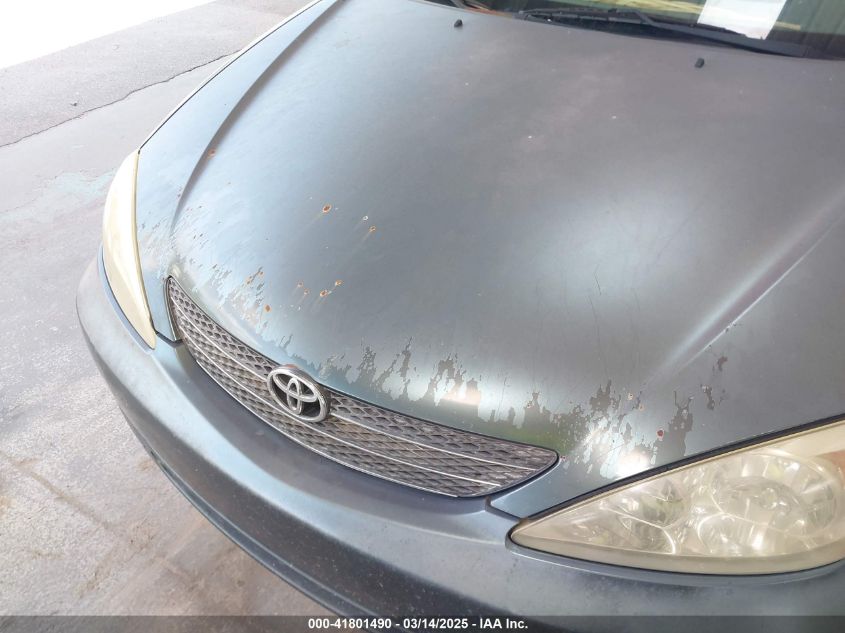 2002 Toyota Camry Le VIN: 4T1BE32K62U547016 Lot: 41801490