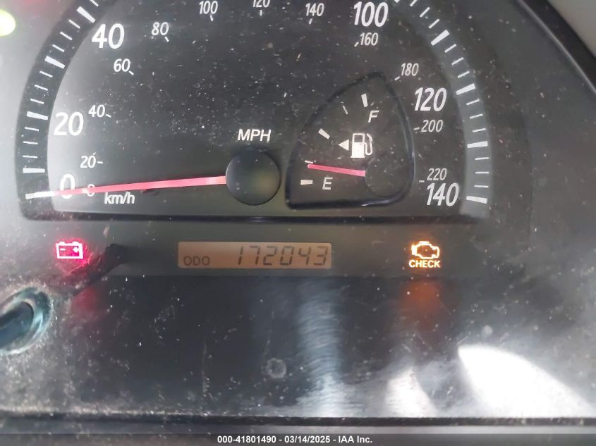 2002 Toyota Camry Le VIN: 4T1BE32K62U547016 Lot: 41801490