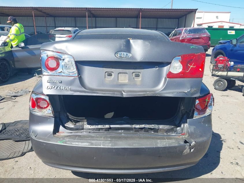 2008 Kia Optima Lx VIN: KNAGE123385194418 Lot: 41801553