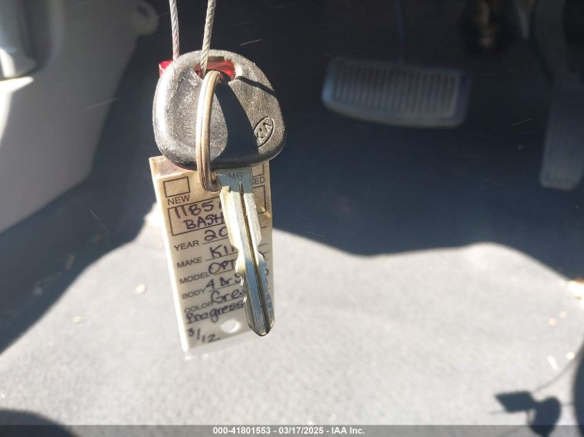 2008 Kia Optima Lx VIN: KNAGE123385194418 Lot: 41801553