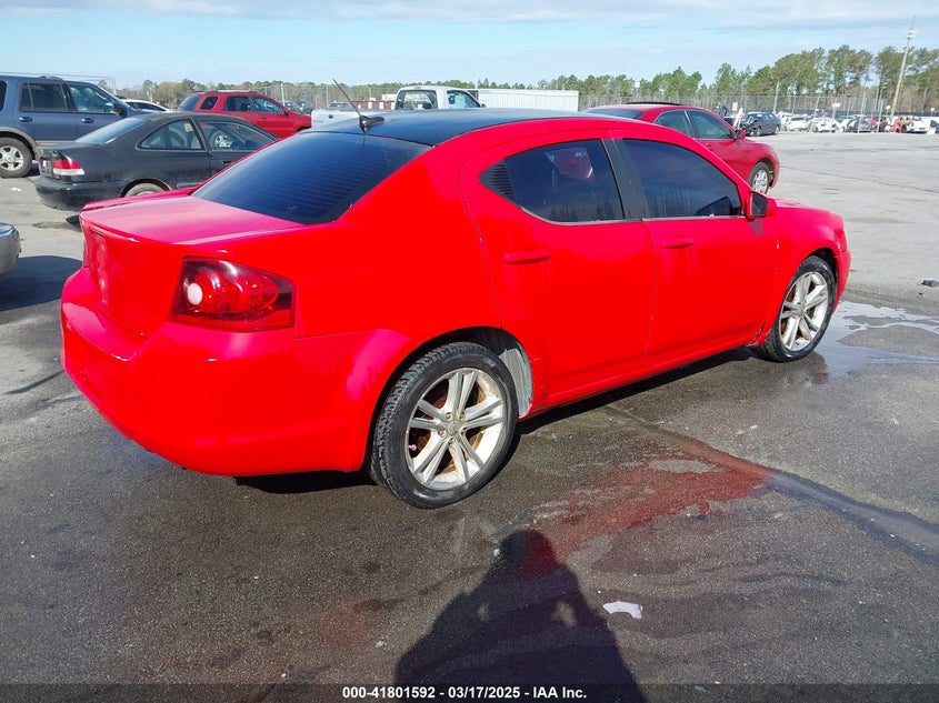2013 DODGE AVENGER SE - 1C3CDZAB8DN681253