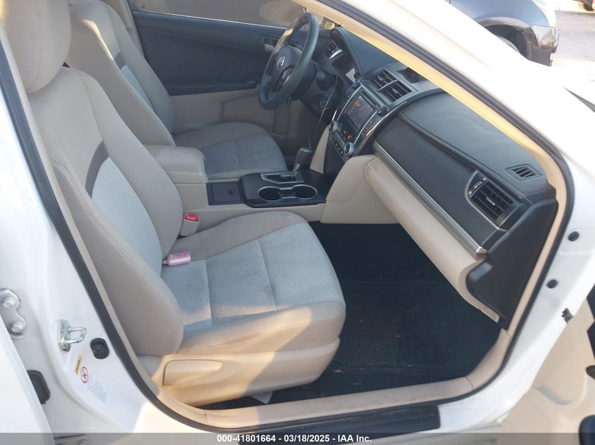 2012 TOYOTA CAMRY VIN: 4T4BF1FK9CR269487