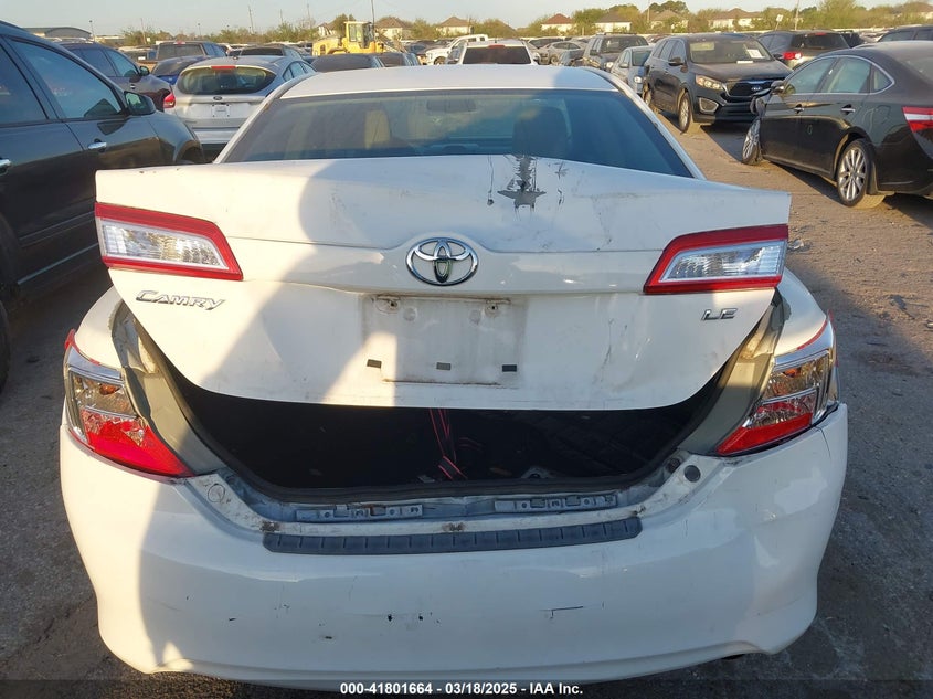 2012 TOYOTA CAMRY VIN: 4T4BF1FK9CR269487