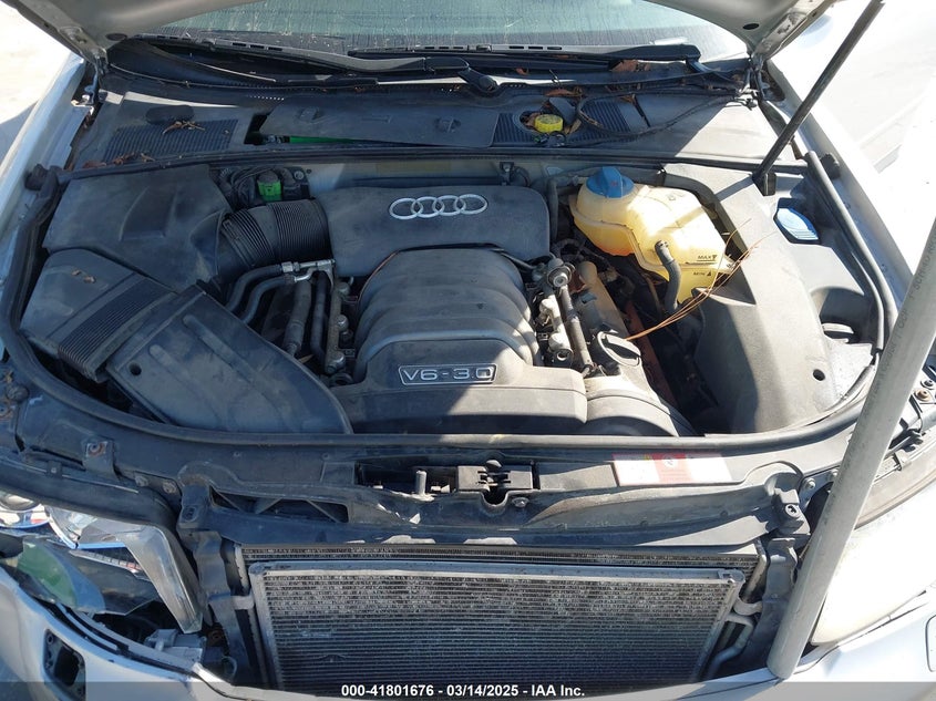 2003 Audi A4 3.0 VIN: WAULT68E13A355746 Lot: 41801676
