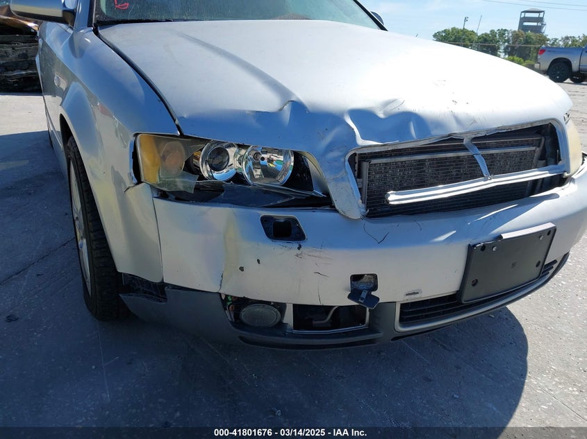 2003 Audi A4 3.0 VIN: WAULT68E13A355746 Lot: 41801676