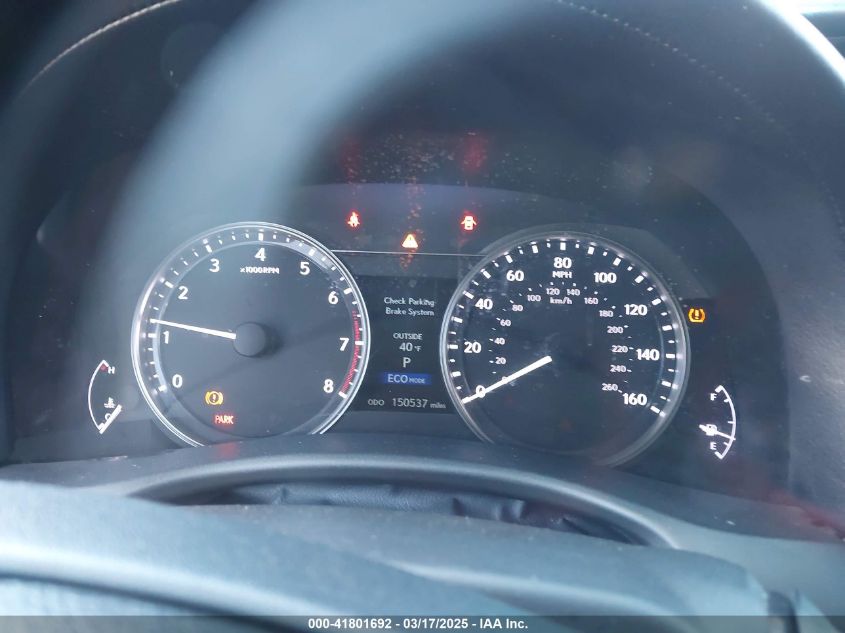 2013 Lexus Gs 350 VIN: JTHBE1BL2D5003822 Lot: 41801692