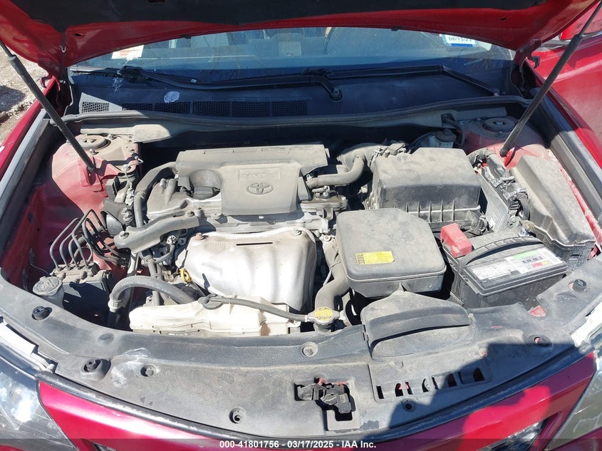 2012 TOYOTA CAMRY VIN: 4T1BF1FK0CU562866