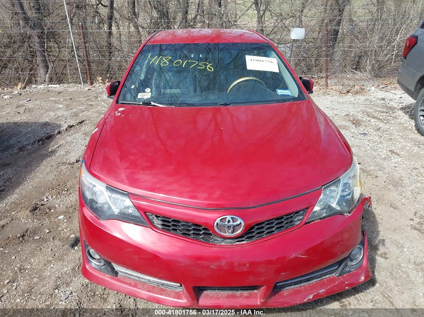 2012 TOYOTA CAMRY VIN: 4T1BF1FK0CU562866