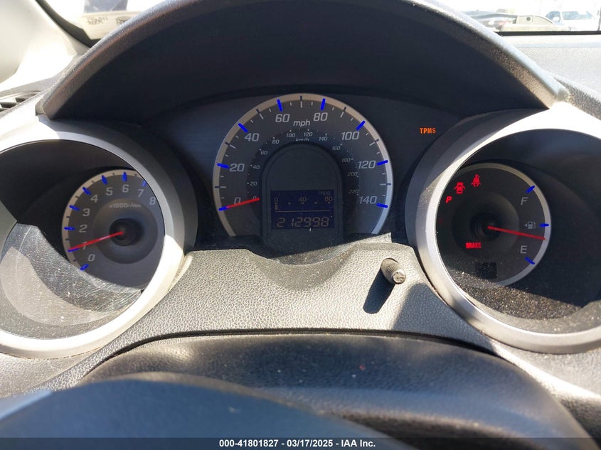 2009 HONDA FIT VIN: JHMGE88479S007307