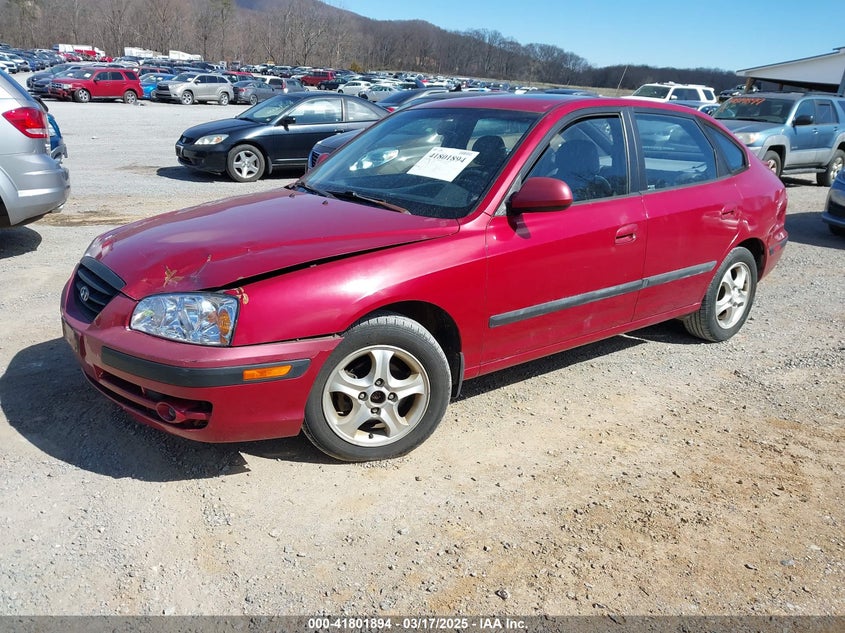 2006 HYUNDAI ELANTRA VIN: KMHDN56DX6U179350