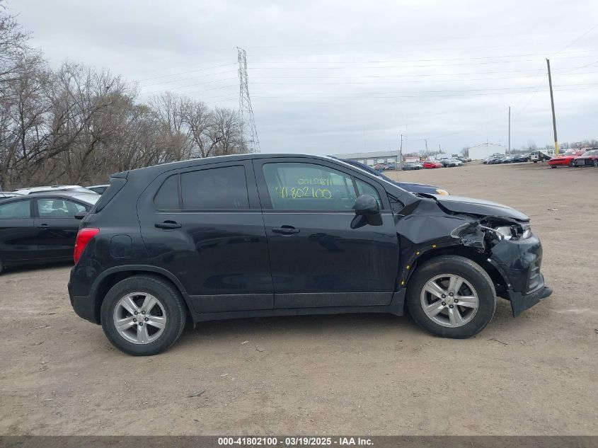 2020 Chevrolet Trax Fwd Ls VIN: KL7CJKSB3LB063247 Lot: 41802100