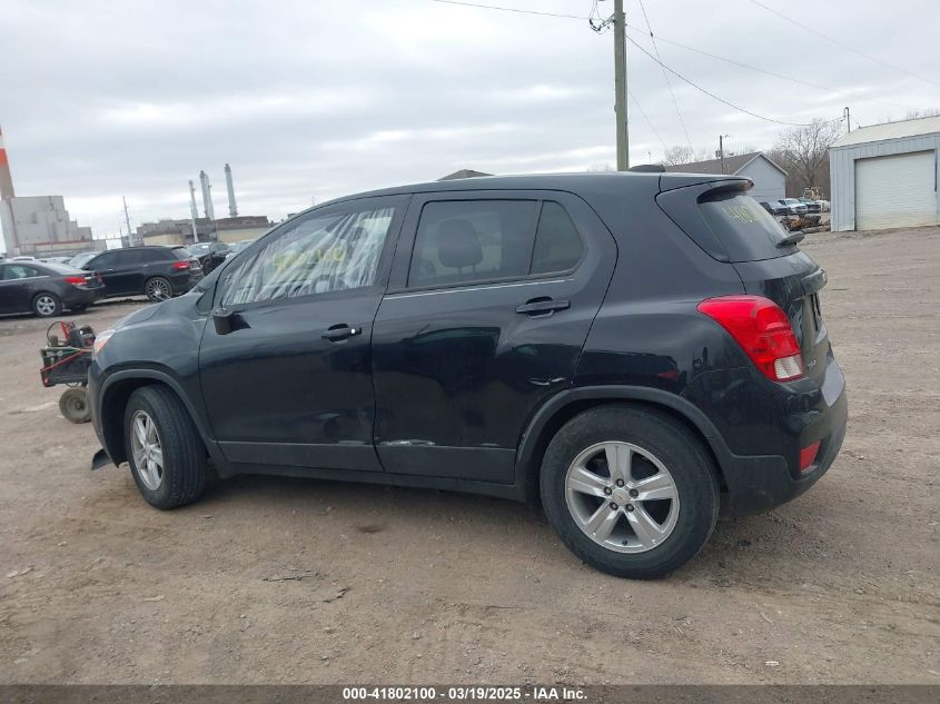 2020 Chevrolet Trax Fwd Ls VIN: KL7CJKSB3LB063247 Lot: 41802100