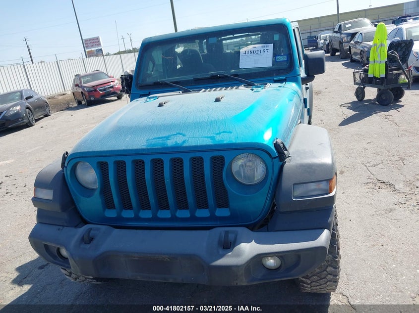 2020 JEEP WRANGLER UNLIMITED SPORT S 4X4 - 1C4HJXDGXLW212437