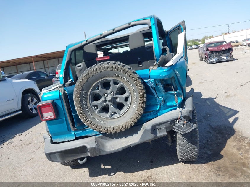 2020 JEEP WRANGLER UNLIMITED SPORT S 4X4 - 1C4HJXDGXLW212437