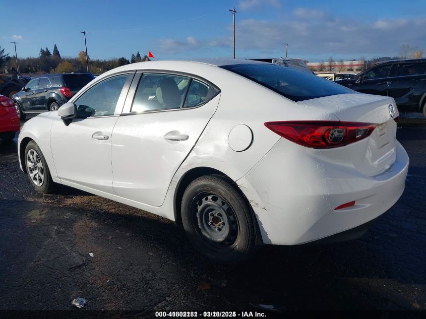 2014 Mazda Mazda3 I Sport VIN: JM1BM1U71E1119851 Lot: 42146257