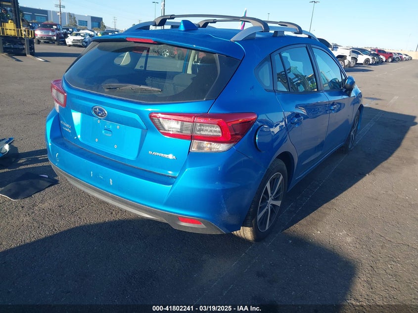 2022 SUBARU IMPREZA 2.0L H-4 DI, DOHC, V(VIN: 4S3GTAD60N3721158