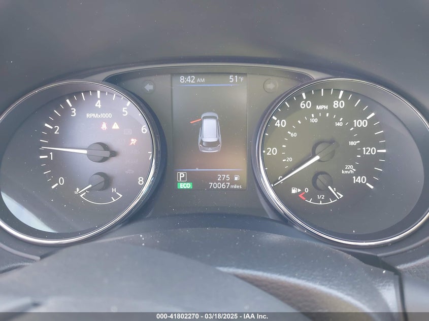 2020 NISSAN ROGUE SV FWD - JN8AT2MTXLW002808