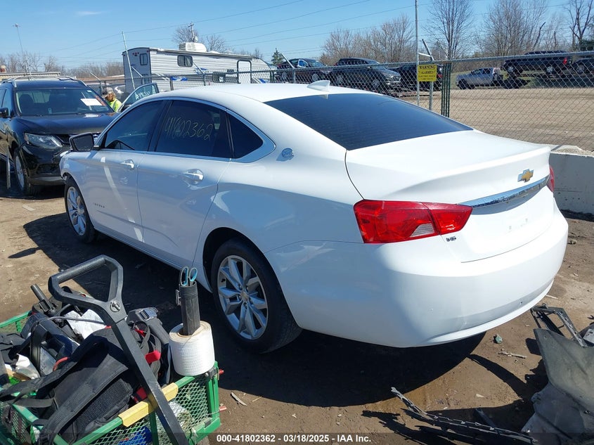 2016 CHEVROLET IMPALA VIN: 2G1115S35G9116258