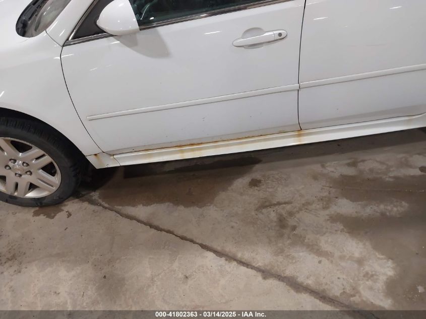 2010 Chevrolet Impala Lt VIN: 2G1WB5EN7A1179593 Lot: 41802363