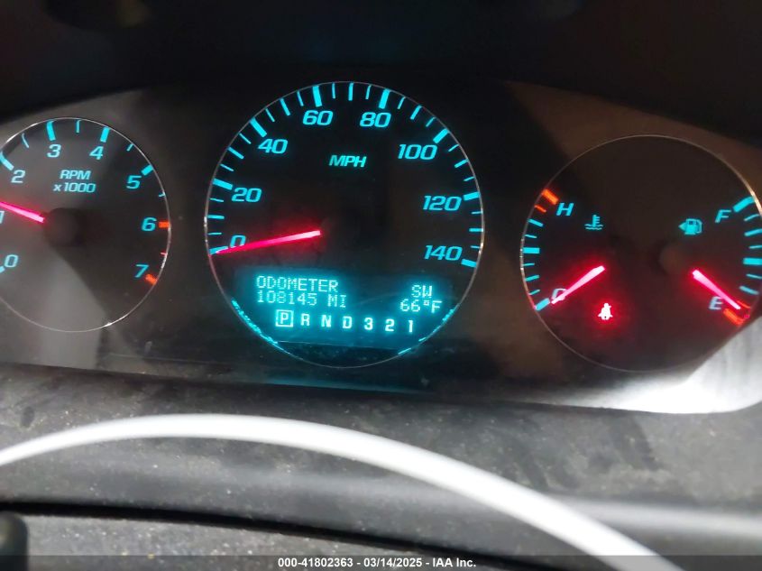 2010 Chevrolet Impala Lt VIN: 2G1WB5EN7A1179593 Lot: 41802363