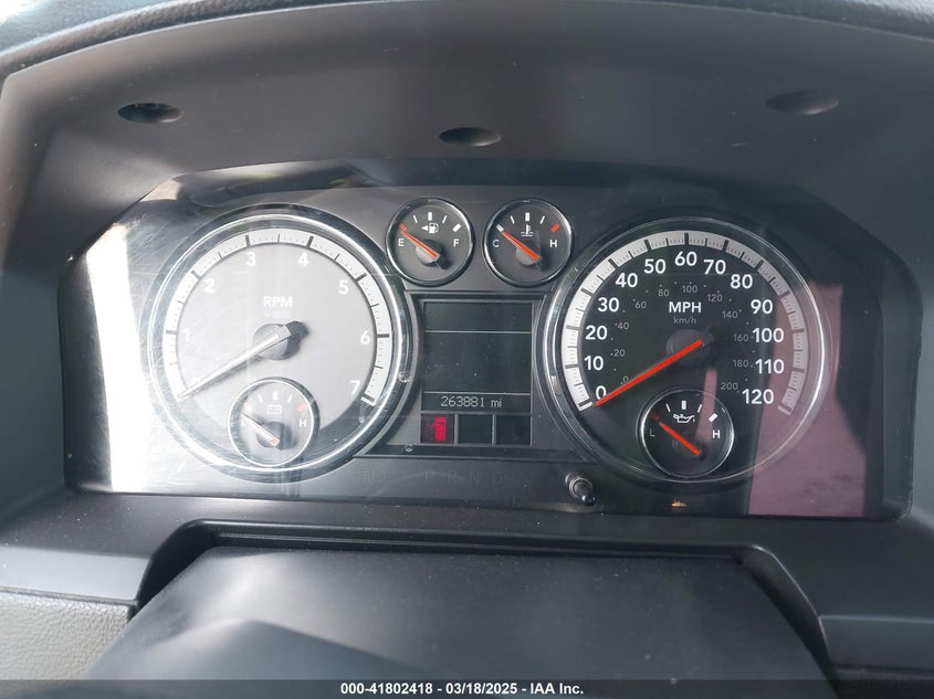 2009 DODGE RAM 1500 VIN: 1D3HB13T79S788728