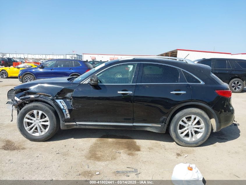 2014 Infiniti Qx70 VIN: JN8CS1MW0EM413388 Lot: 41802441