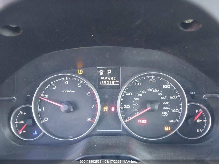 2014 SUBARU LEGACY VIN: 4S3BMCH68E3010062