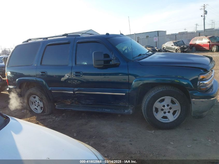 2005 Chevrolet Tahoe Lt VIN: 1GNEK13T95J226204 Lot: 41802568