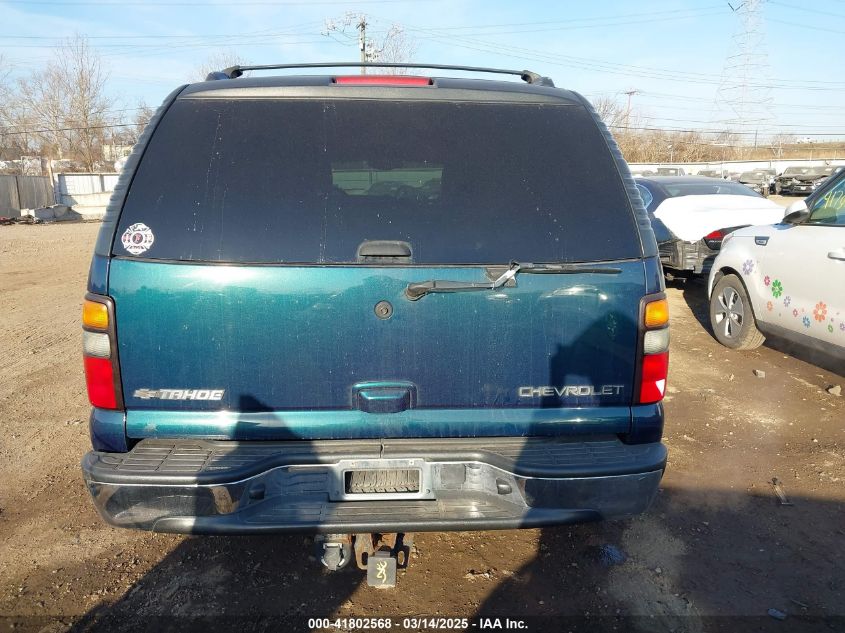 2005 Chevrolet Tahoe Lt VIN: 1GNEK13T95J226204 Lot: 41802568