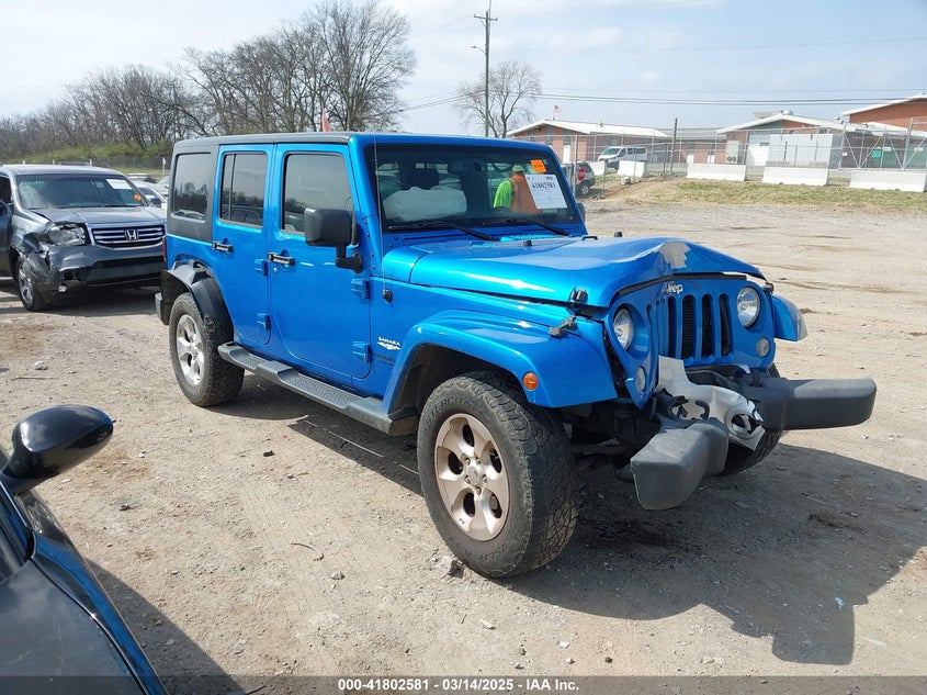 2015 JEEP WRANGLER UNLIMITED SAHARA - 1C4HJWEG3FL584314
