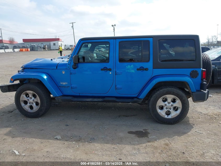 2015 JEEP WRANGLER UNLIMITED SAHARA - 1C4HJWEG3FL584314