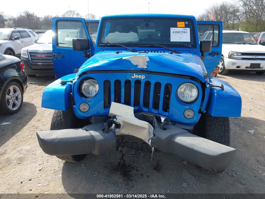 2015 JEEP WRANGLER UNLIMITED SAHARA - 1C4HJWEG3FL584314