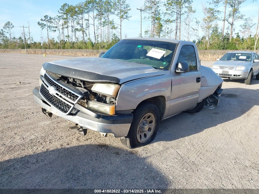 2006 CHEVROLET SILVERADO VIN: 3GCEC14V26G160796