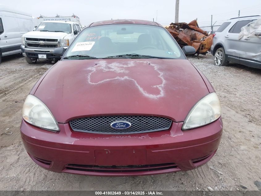 2006 Ford Taurus Se VIN: 1FAFP53U36A187471 Lot: 41802649